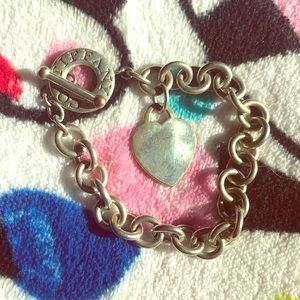 Tiffany & Co. toggle heart bracelet